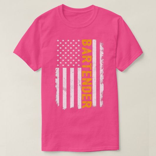 T-shirt Tâche du barman (Design devant)