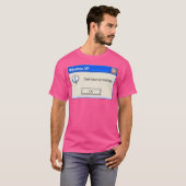 T-shirt Tâche échouée avec succès (Devant entier)