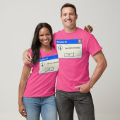 T-shirt Tâche échouée avec succès (Unisexe)