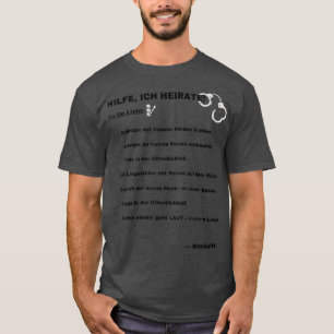 T-shirt tâches d'enterrement de vie de garçon JGA drôles a