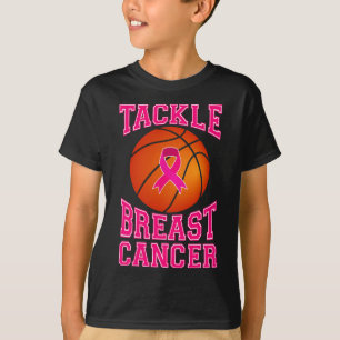 T-shirt Tacker Basketball rose Ribbon Cancer du sein Prix