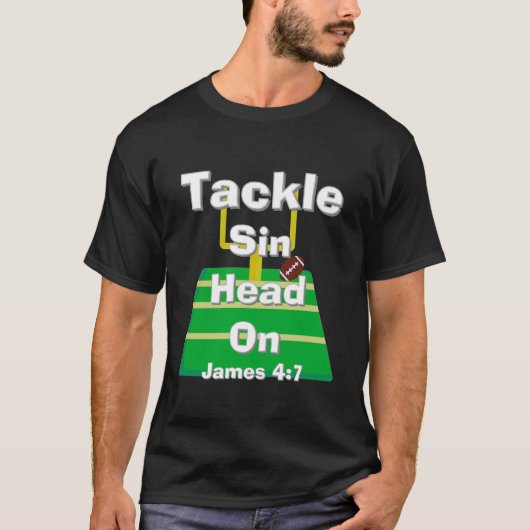 T-shirt Tacker le menton (Devant)