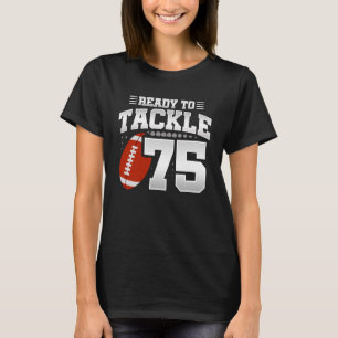 T-shirt Tackle 75e anniversaire 75 ans Couples Anniversair