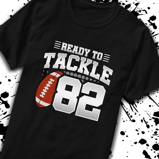 T-shirt Tackle 82e anniversaire de 82 ans Couples