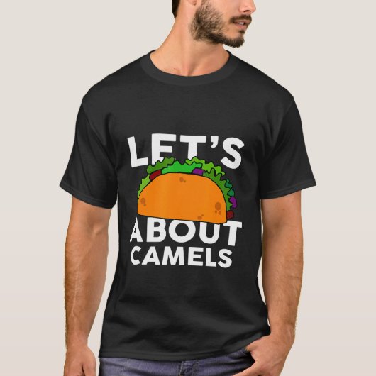 T-shirt Taco À propos de Camelidsdrôle Camelid (Devant)