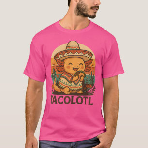T-shirt Taco Axolotl Drôle Axolotl Taco Lover Pour Adultes