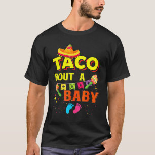 T-shirt Taco Bout A Baby Pregnancy Faire-part Cinco De M