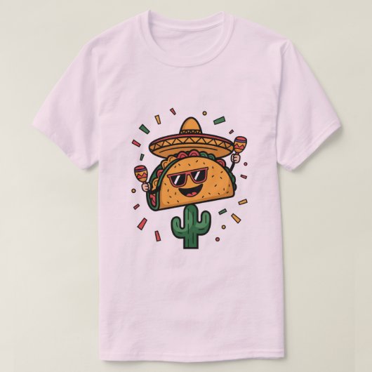 T-shirt Taco ‘Bout a Party ! (Design devant)