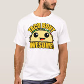T-shirt Taco Bout Awesome (Devant)