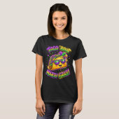 T-shirt Taco Bout Mardi Gras Fat Tuesday Funny Mexican Foo (Devant entier)
