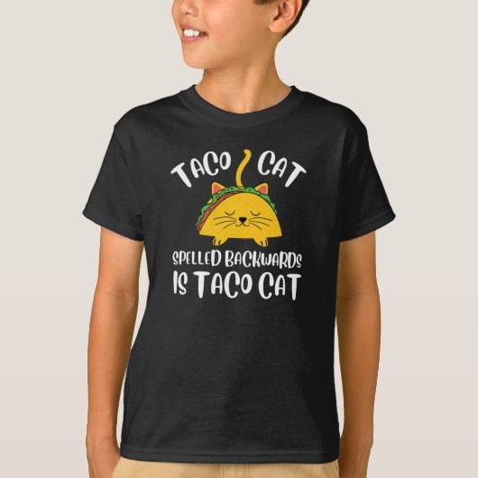 T-shirt Taco Cat (Devant)