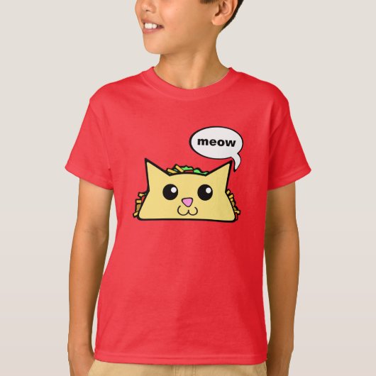 T-shirt Taco Cat (Devant)