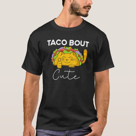 T-shirt Taco Chat Garçon Fille Taco Bout Taco Deux Chats O (Devant)