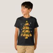 T-shirt Taco Christmas Tree Xmas Mexican Food  (Devant entier)