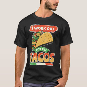 T-shirt Taco Cinco De Mayo Je Travaille Pour Les Tacos