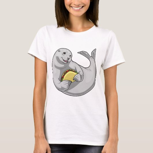 T-shirt Taco de phoque (Devant)