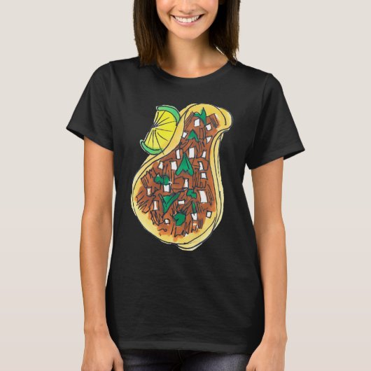 T-shirt Taco de rue (Devant)