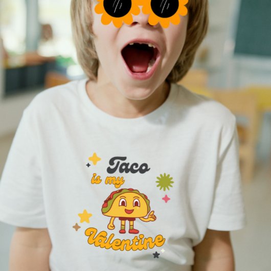 T-shirt Taco est ma Saint Valentin
