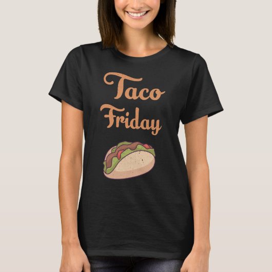 T-shirt Taco Friday (Devant)