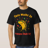 T-shirt Taco Graphic Taco Pop Art Taco (Devant)