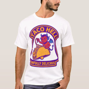 T-shirt Taco Hell — Bienvenue du côté épicé