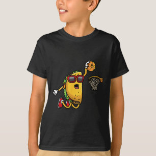 T-shirt Taco Jouer Sketll Mexicain Cinco De Mayo Enfants H