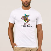 T-shirt Taco Loco (Devant)