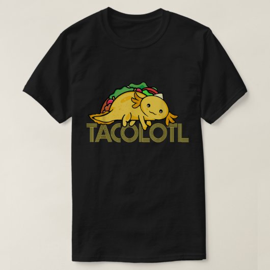 T-shirt Taco Lover Hommes Axolotl Lover Femmes mignonnes M (Design devant)