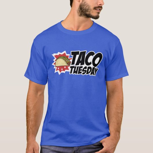 T-shirt Taco mardi (Devant)