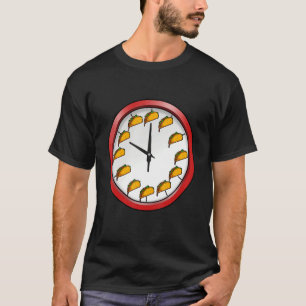 T-shirt Taco O Horloge Quelque Part Femmes Boissons