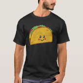 T-shirt Taco Pixel 8 bits Retro Hungry Byte Shell Mardi F (Devant)