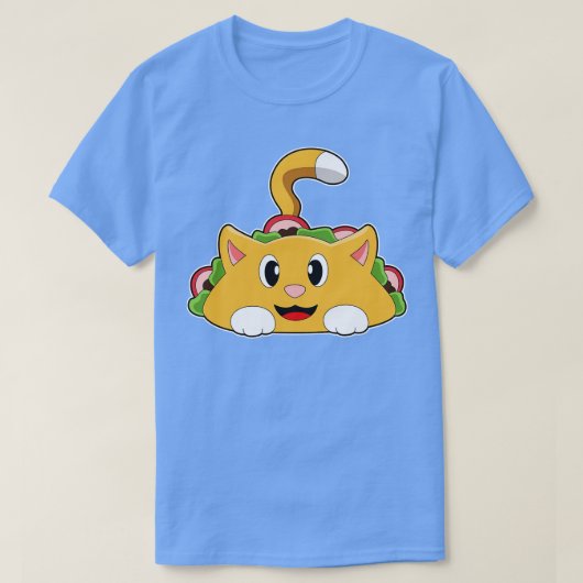 T-shirt Taco pour chat (Design devant)