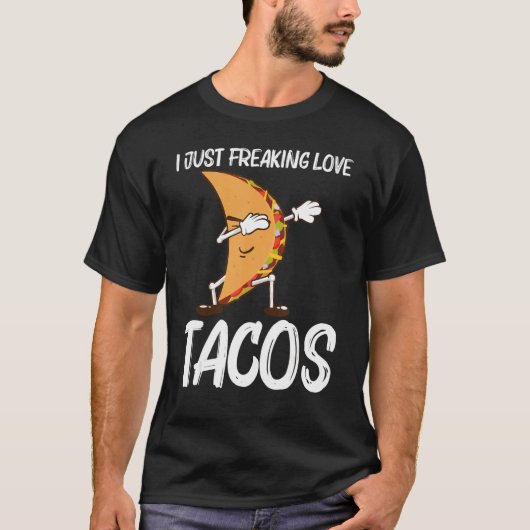 T-shirt Taco Pour Hommes Femmes Mexicaine Street Food Plat (Devant)