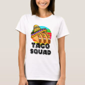 T-shirt Taco Squad, Cinco de Mayo  (Devant)
