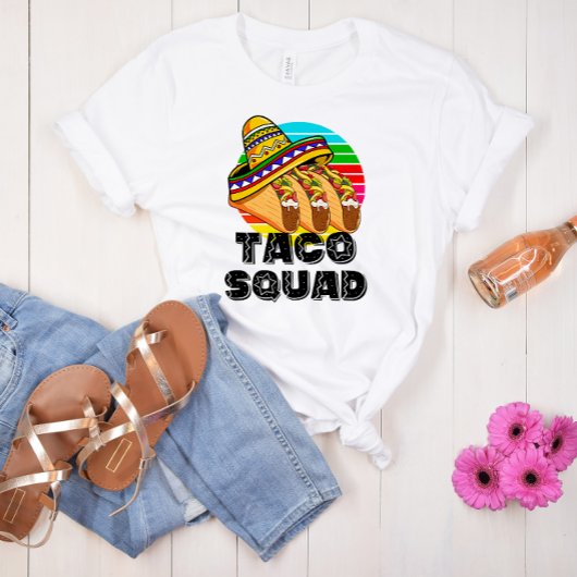 T-shirt Taco Squad, Cinco de Mayo 