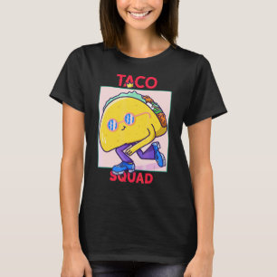 T-shirt Taco Squad Danser Taco Cinco De Mayo Nourriture Me
