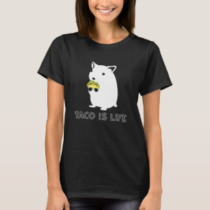 T-shirt Taco Taco Taco Est Un Hamster De Vie