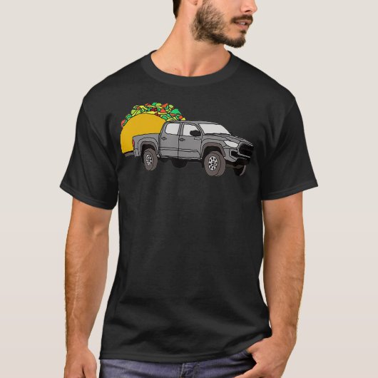 T-shirt Taco Tacoma TRD Prerunner 4X4 Camion Off Road 4WD (Devant)