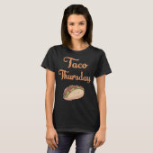 T-shirt Taco thursday (Devant entier)