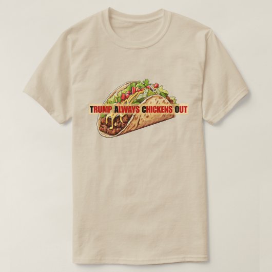 T-shirt TACO Trump (Design devant)