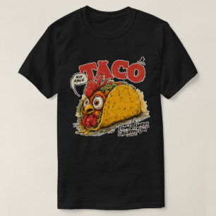 T-shirt TACO Trump chasse toujours les poulets de la polit
