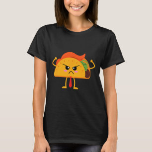 T-shirt Taco Trump drôle et en colère