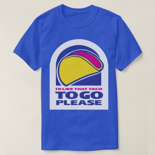 T-shirt TACO Trump Épouse Toujours Taco Pour Aller (Design devant)