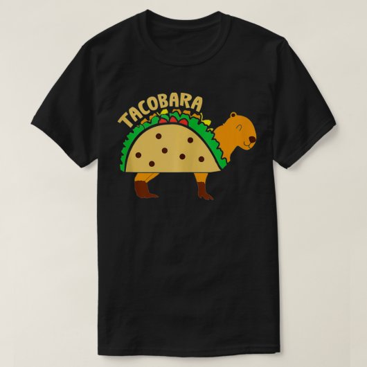 T-shirt Tacobara Taco Capybara (Design devant)
