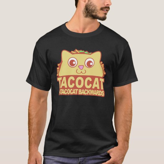 T-shirt Tacocat à l'envers (Devant)