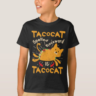 T-shirt Tacocat a orthographié vers l'arrière le taco de