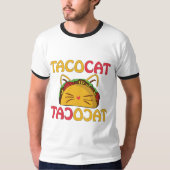 T-shirt Tacocat - Drôle de chat taco  (Devant)