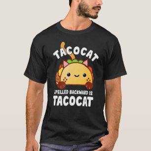 T-shirt TacoCat Nourriture Mexicaine Drôle Cinco de Mayo T
