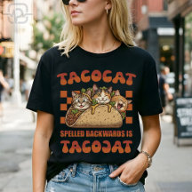 Tacocat palindrome drôle Rétro Cinco De Mayo