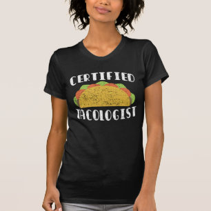 T-shirt Tacoïologue certifié Amoureux de la nourriture mex